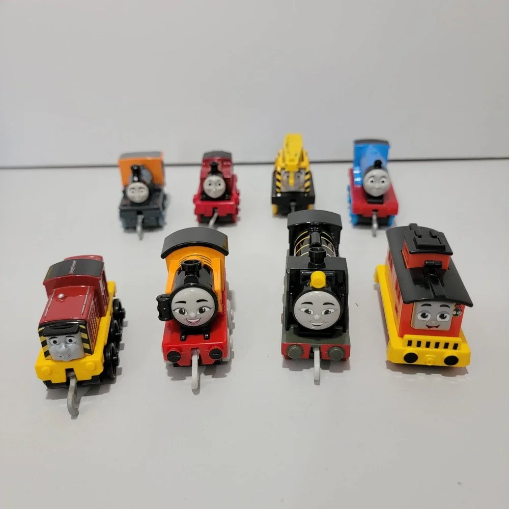 Thomas & Friends TrackMaster Push Along Diecast Metal Train Engine Lot 8pc